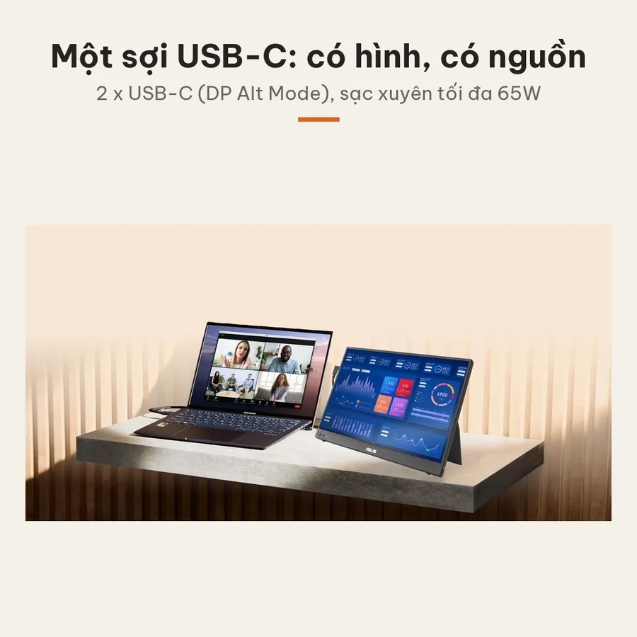 Màn hình di động ASUS ZenScreen MB16FC