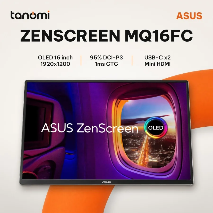 Màn hình di động ASUS ZenScreen OLED MQ16FC
