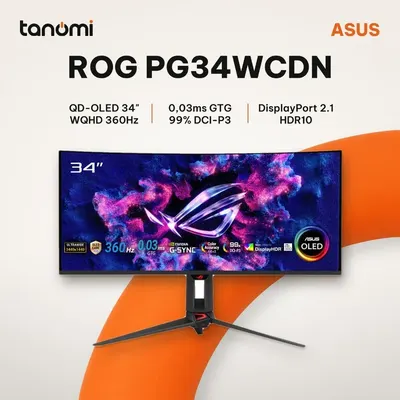 Màn hình gaming ASUS ROG Swift OLED PG34WCDN
