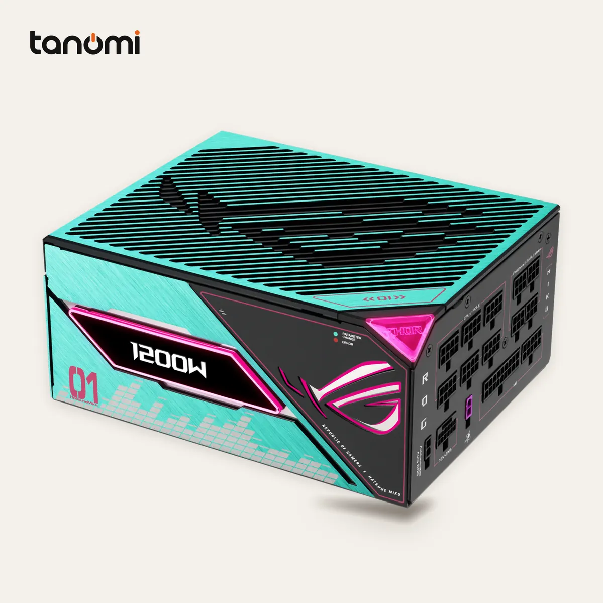 Nguồn máy tính ASUS ROG-THOR-1200P3-GAMING MIKU