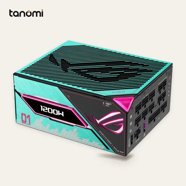 Nguồn máy tính ASUS ROG-THOR-1200P3-GAMING MIKU