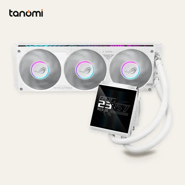 Tản nhiệt nước ASUS ROG STRIX LC IV 360 ARGB LCD WHT