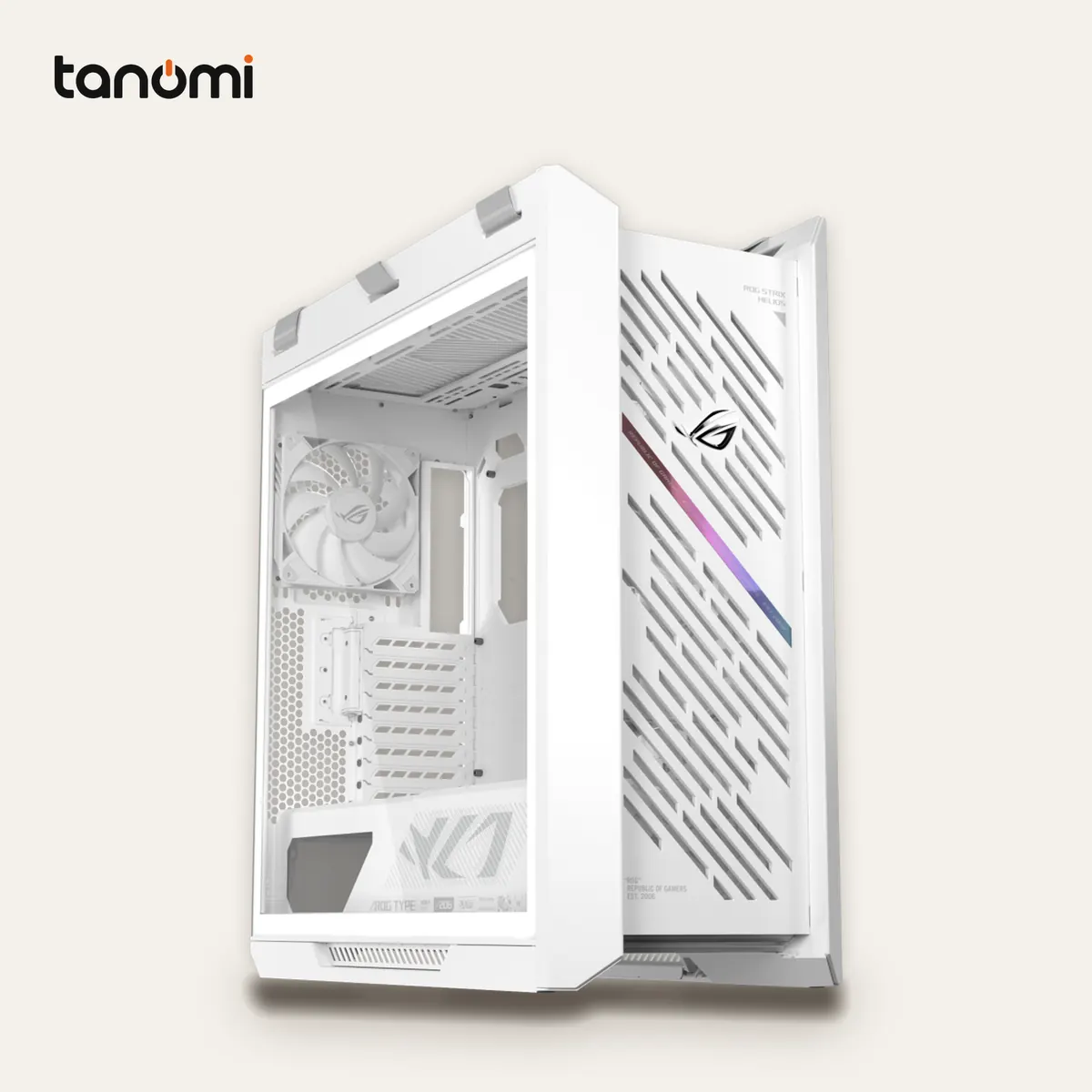 Vỏ case ASUS GX601 ROG STRIX HELIOS CASE/WT/AL/WITH HANDLE