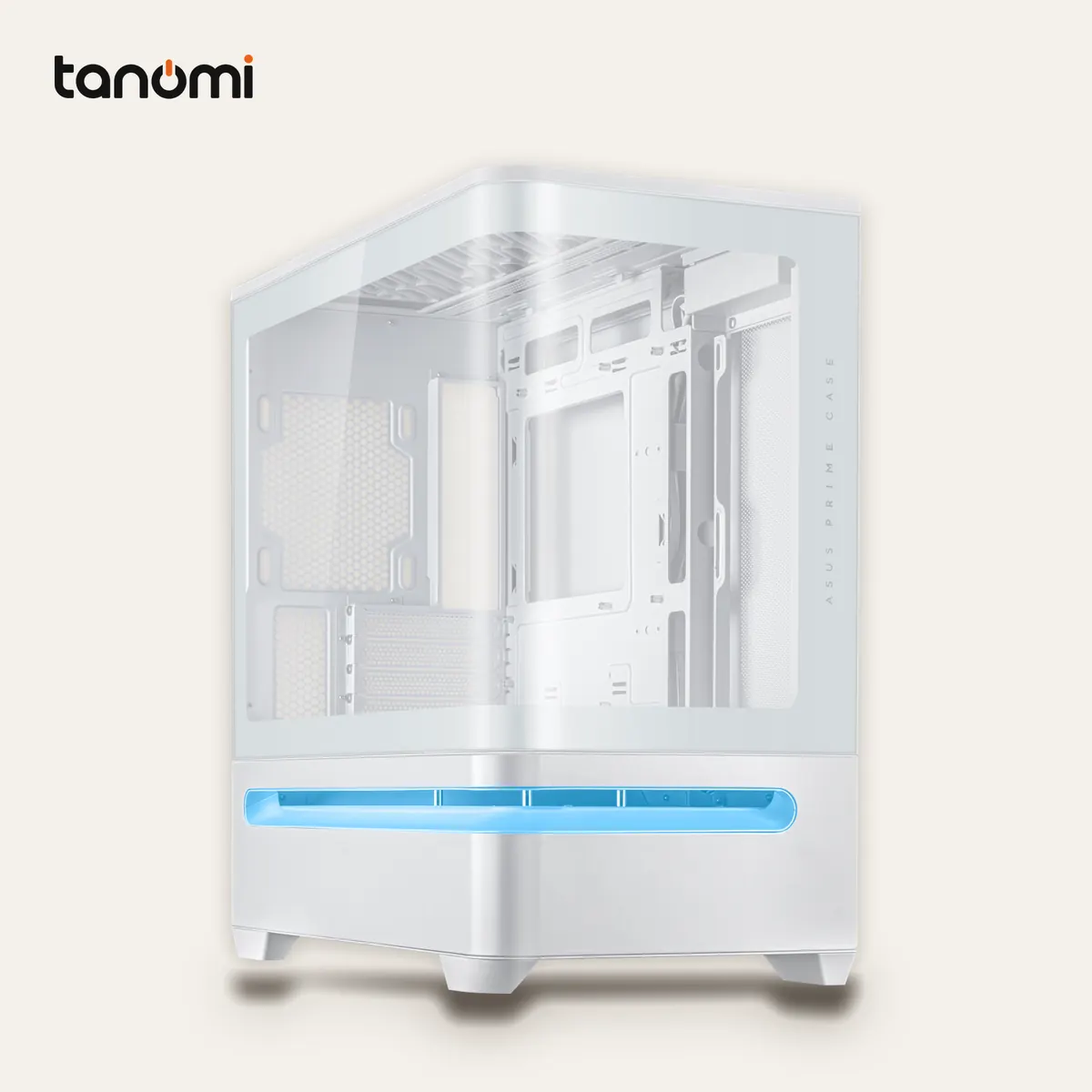 Vỏ case ASUS PRIME AP202 TG WHITE