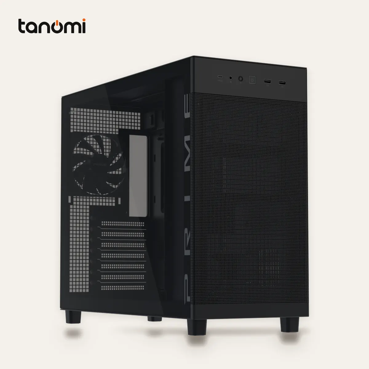 Vỏ case ASUS PRIME AP303 TG BLACK