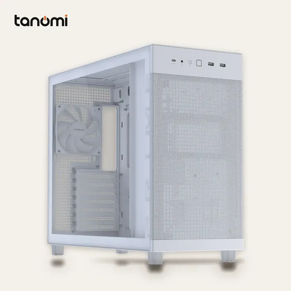 Vỏ case ASUS PRIME AP303 TG WHITE