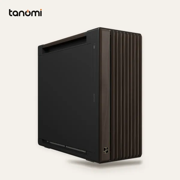 Vỏ case ASUS PROART PA602 WALNUT WOOD METAL PWM MODERN BLACK