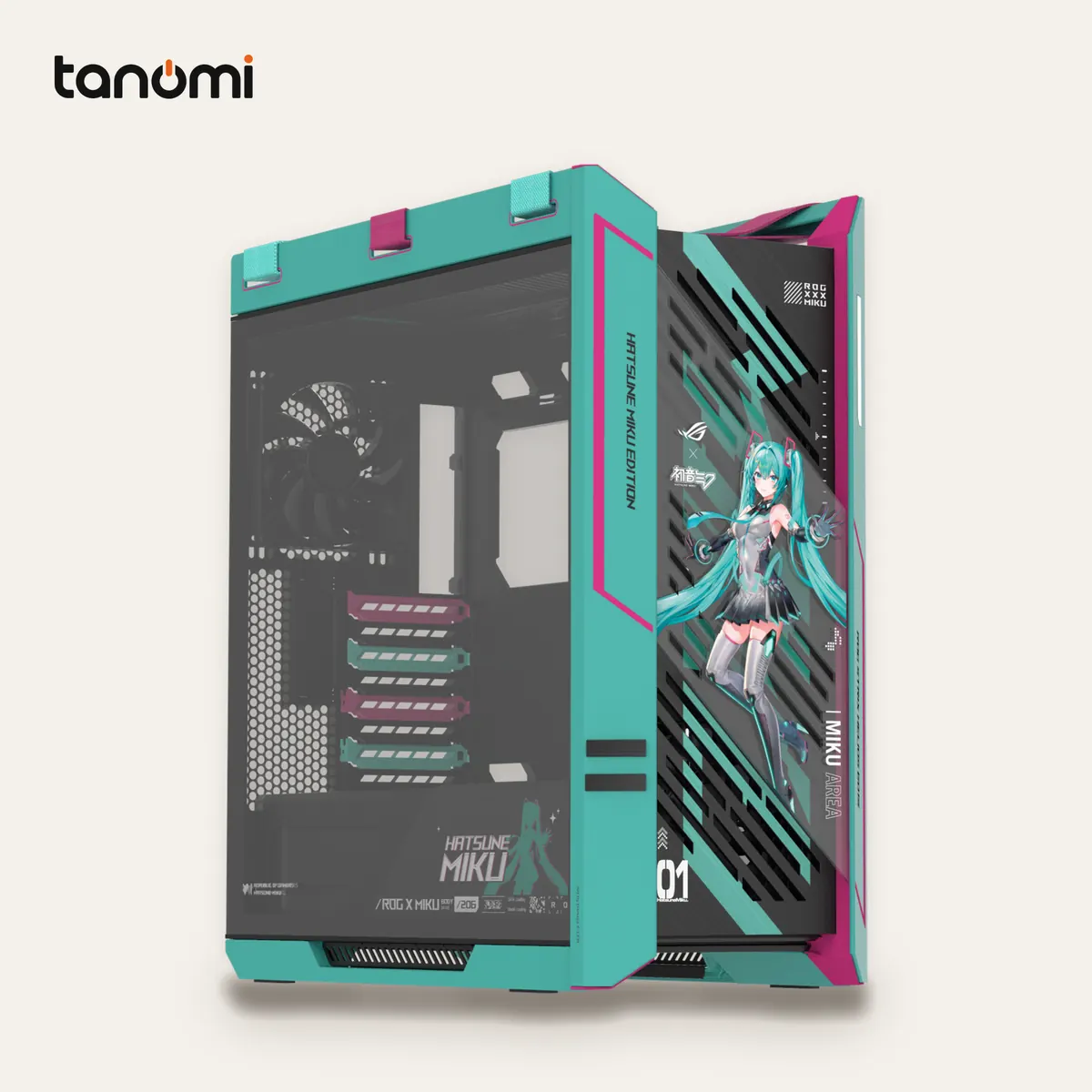 Vỏ case ASUS ROG STRIX HELIOS II GX601S MIKU