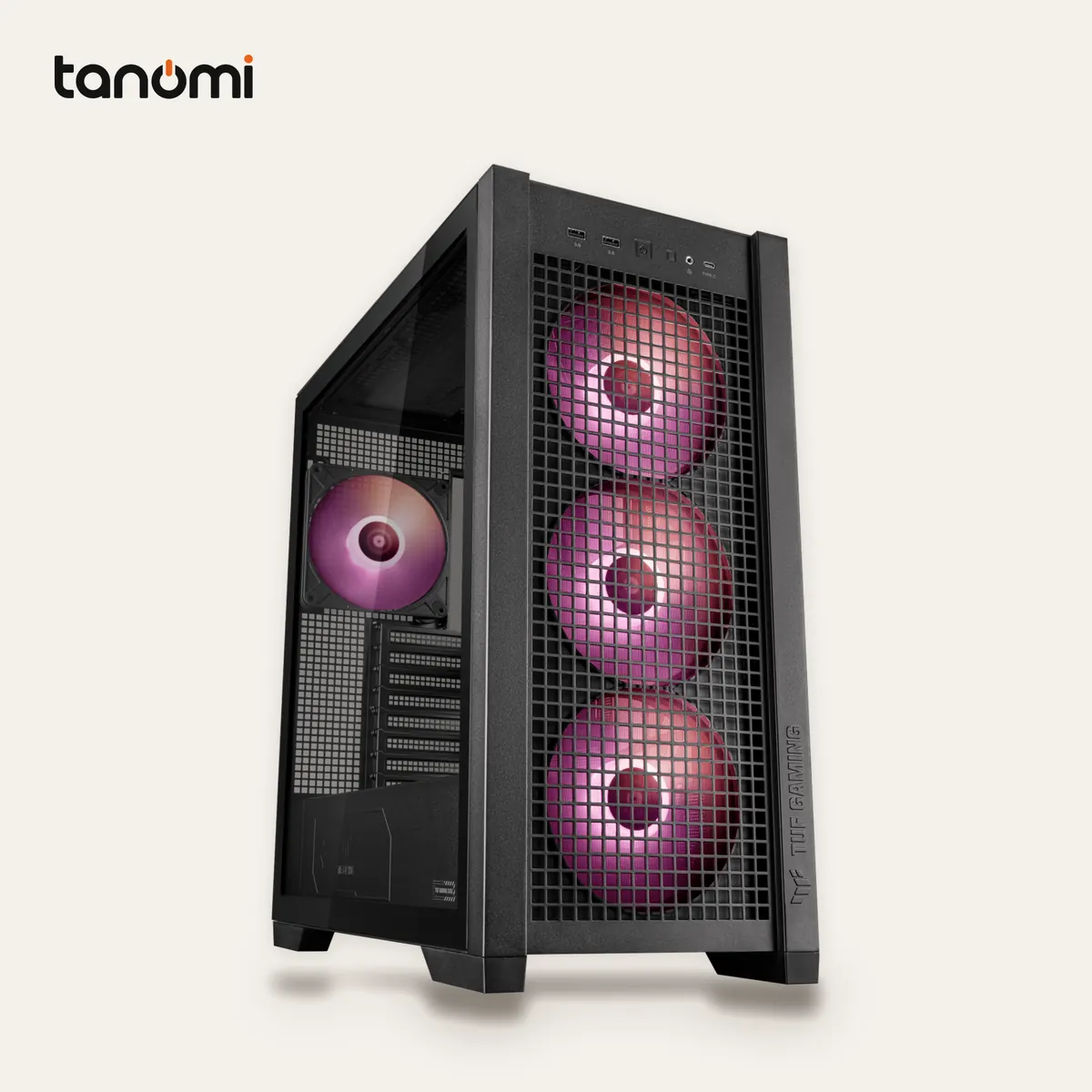 Vỏ case ASUS TUF GAMING GT302 ARGB BLACK
