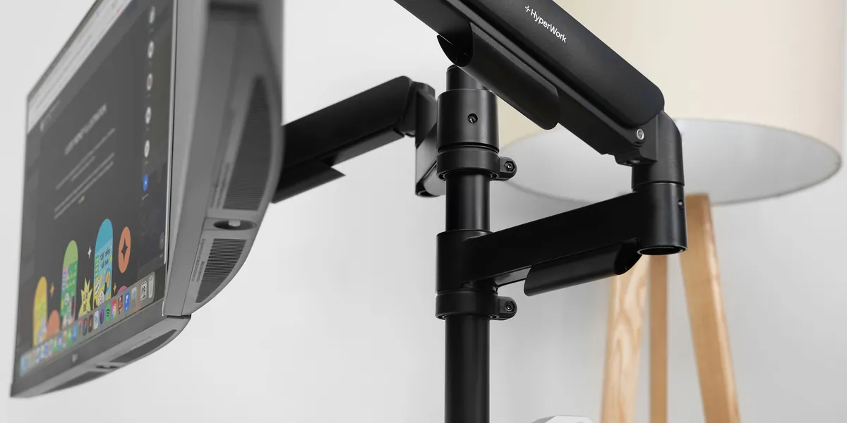 Giá đỡ màn hình đôi HyperWork P1 Dual V2
