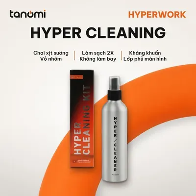 Chai vệ sinh màn hình HyperWork Hyper Cleaning C02