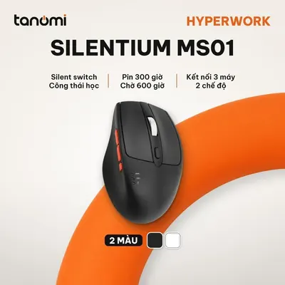 Chuột không dây HyperWork Silentium MS01
