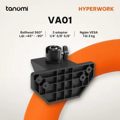 Đầu chuyển Ballhead cho ngàm VESA HyperWork VA01