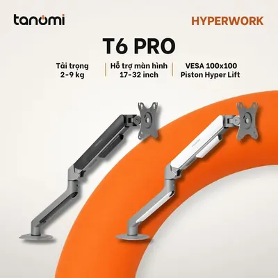 Giá đỡ màn hình HyperWork HumanMotion T6 PRO