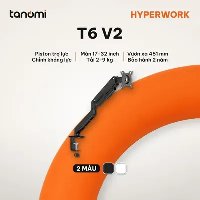 Giá đỡ màn hình HyperWork T6 V2