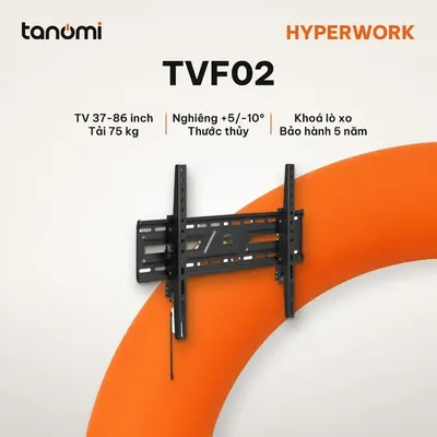 Giá treo tivi gắn tường HyperWork TVF02