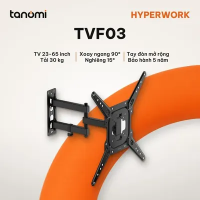Giá treo tivi gắn tường HyperWork TVF03