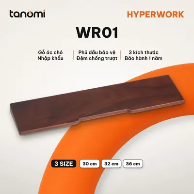 Kê tay bàn phím HyperWork Hybrid WR01