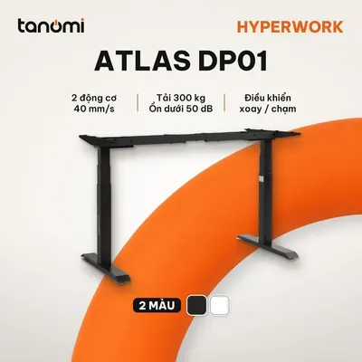 Khung bàn nâng hạ HyperWork Atlas DP01