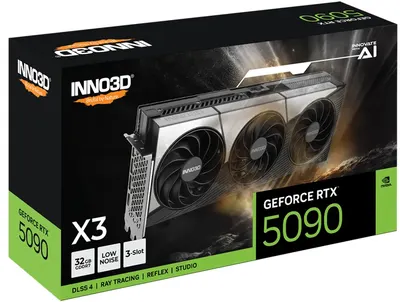 Card màn hình Inno3D GeForce RTX 5090 X3 32GB