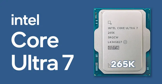 CPU Intel Core Ultra 7 265K