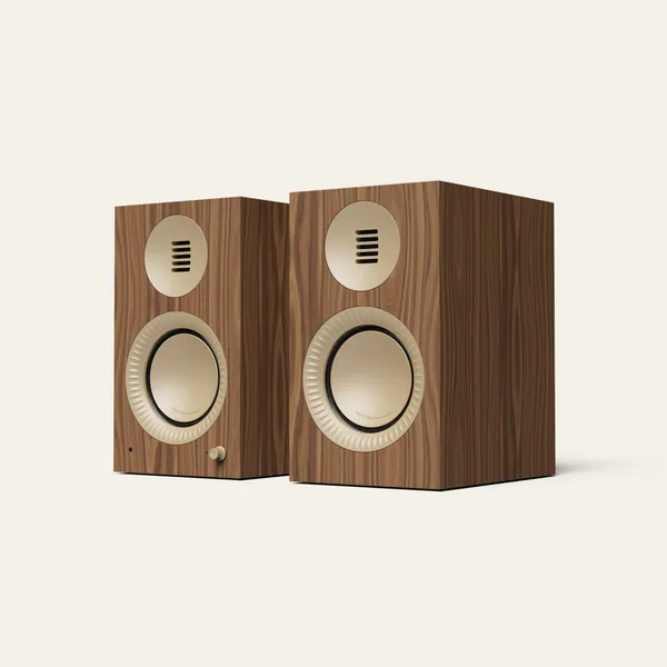 Loa bookshelf có ampli KANTO Tuk G2 Walnut Rose Gold