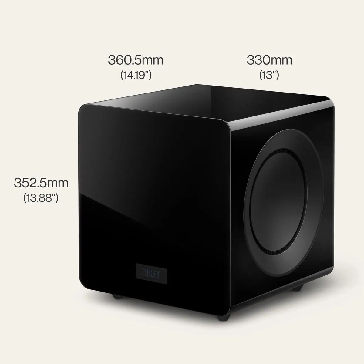 Loa sub KEF KC92 2x9 inch