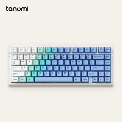 Bàn phím cơ không dây MCHOSE G75 Pro G75-12A 3 chế độ kết nối Gasket Hot-swap RGB keycap PBT Trắng tuyết