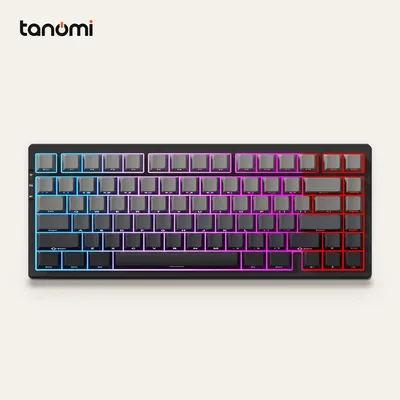 Bàn phím cơ không dây MCHOSE G75 Pro G75-13A 3 chế độ kết nối Gasket Hot-swap RGB keycap PBT Đen