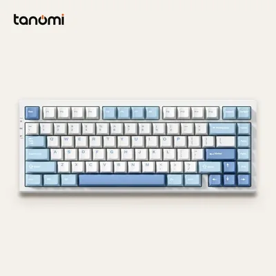 Bàn phím cơ không dây MCHOSE G75 Pro G75-4A 3 chế độ kết nối Gasket Hot-swap RGB keycap PBT Xanh