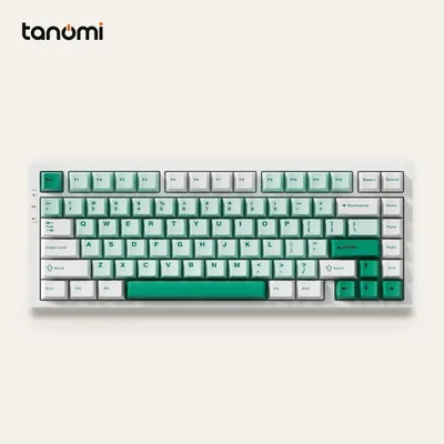 Bàn phím cơ không dây MCHOSE G75 Pro G75-9A 3 chế độ kết nối Gasket Hot-swap RGB keycap PBT Xanh lá