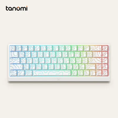 Bàn phím gaming MCHOSE Ace 68 MC-Ace68-32 68 phím có dây switch từ Hall Effect Rapid Trigger 8000Hz Trắng