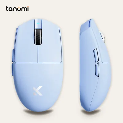 Chuột gaming không dây MCHOSE G3 V2 HW-G3V2-6 3 chế độ kết nối nhẹ 59g cảm biến PAW3311 pin 800mAh Xanh