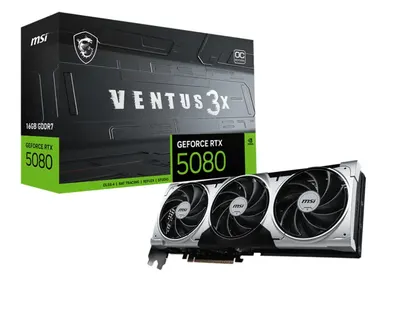 Card màn hình MSI GeForce RTX 5080 16G VENTUS 3X OC