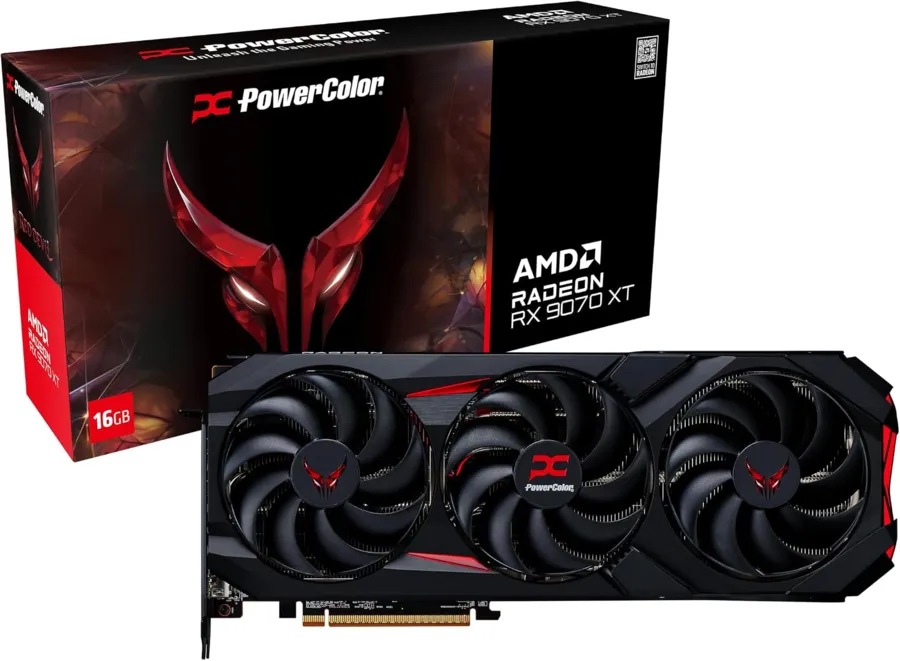 Card màn hình PowerColor Red Devil Radeon RX 9070 XT 16GB