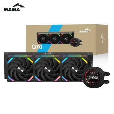Tản nhiệt nước SAMA Q70 BK 360mm