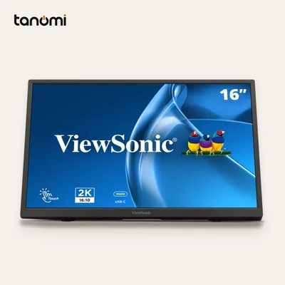Màn hình di động cảm ứng ViewSonic TD1617A-2K 16 inch IPS QHD+ 165Hz Cảm ứng 10 điểm USB-C màn hình phụ laptop