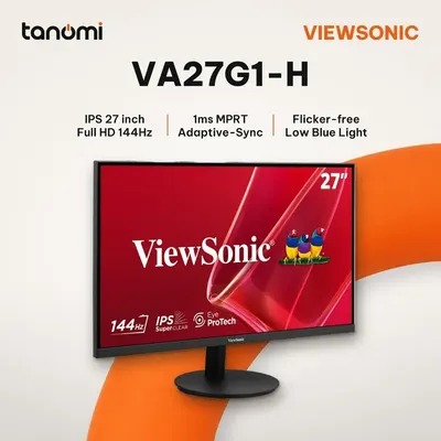 Màn hình gaming ViewSonic VA27G1-H 27 inch IPS Full HD 144Hz 1ms MPRT chơi game FPS Adaptive-Sync