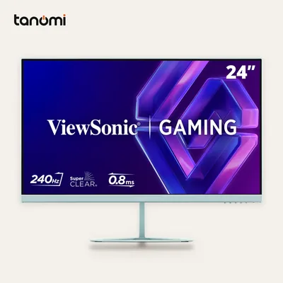 Màn hình gaming ViewSonic VX24G30-BL 24 inch IPS Full HD 240Hz 0.8ms MPRT HDR10 Xanh mint chơi game FPS