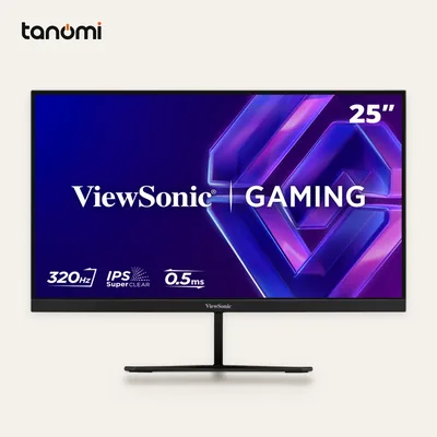 Màn hình gaming ViewSonic VX2536A 25 inch IPS Full HD 320Hz 0.5ms MPRT HDR10 chơi game FPS G-Sync compatible