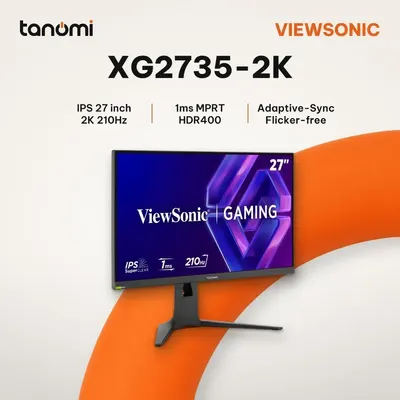 Màn hình gaming ViewSonic XG2735-2K 27 inch IPS 210Hz 1ms MPRT chơi game FPS G-Sync compatible HDR400