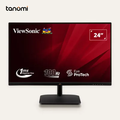 Màn hình văn phòng ViewSonic VA2432-H-2 24 inch IPS Full HD 100Hz Adaptive-Sync học tập bảo vệ mắt